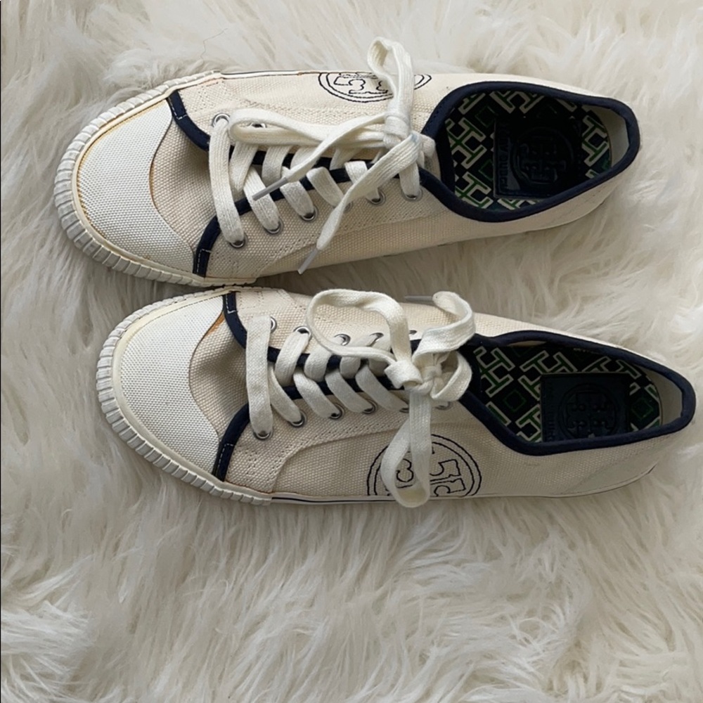 Tory Burch canvas shoes size 8 1/2